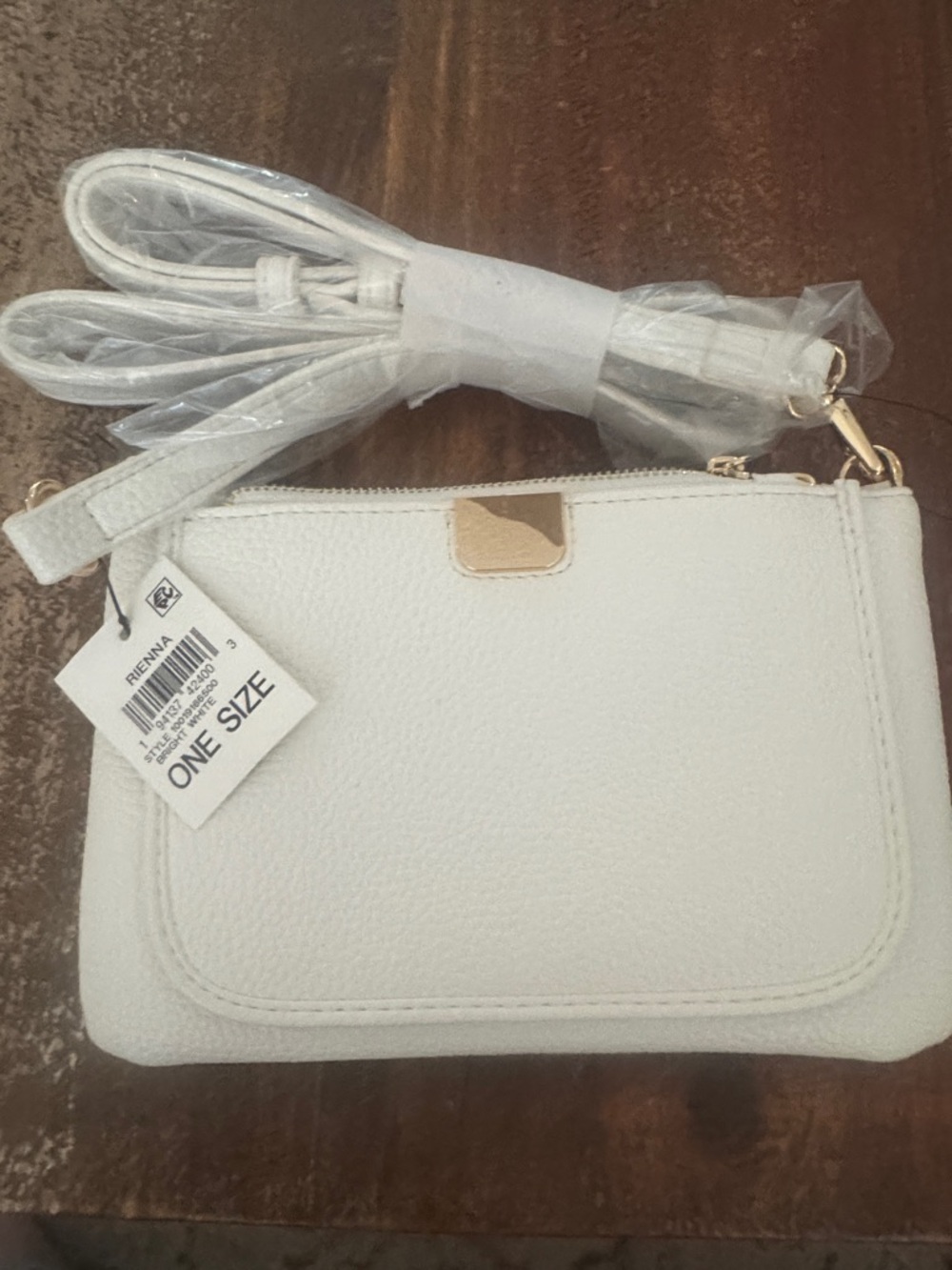 Rienna White Crossbody Bag - On 34th